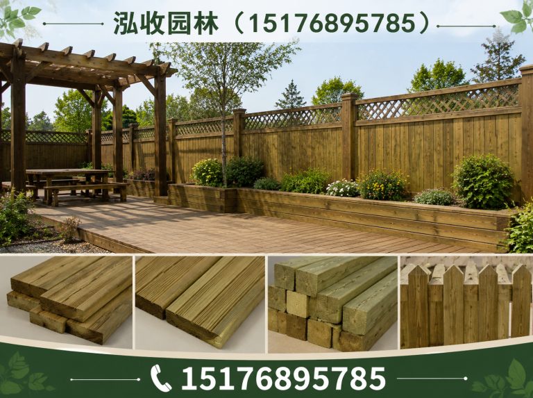 宣城京津冀防腐木工程展示图